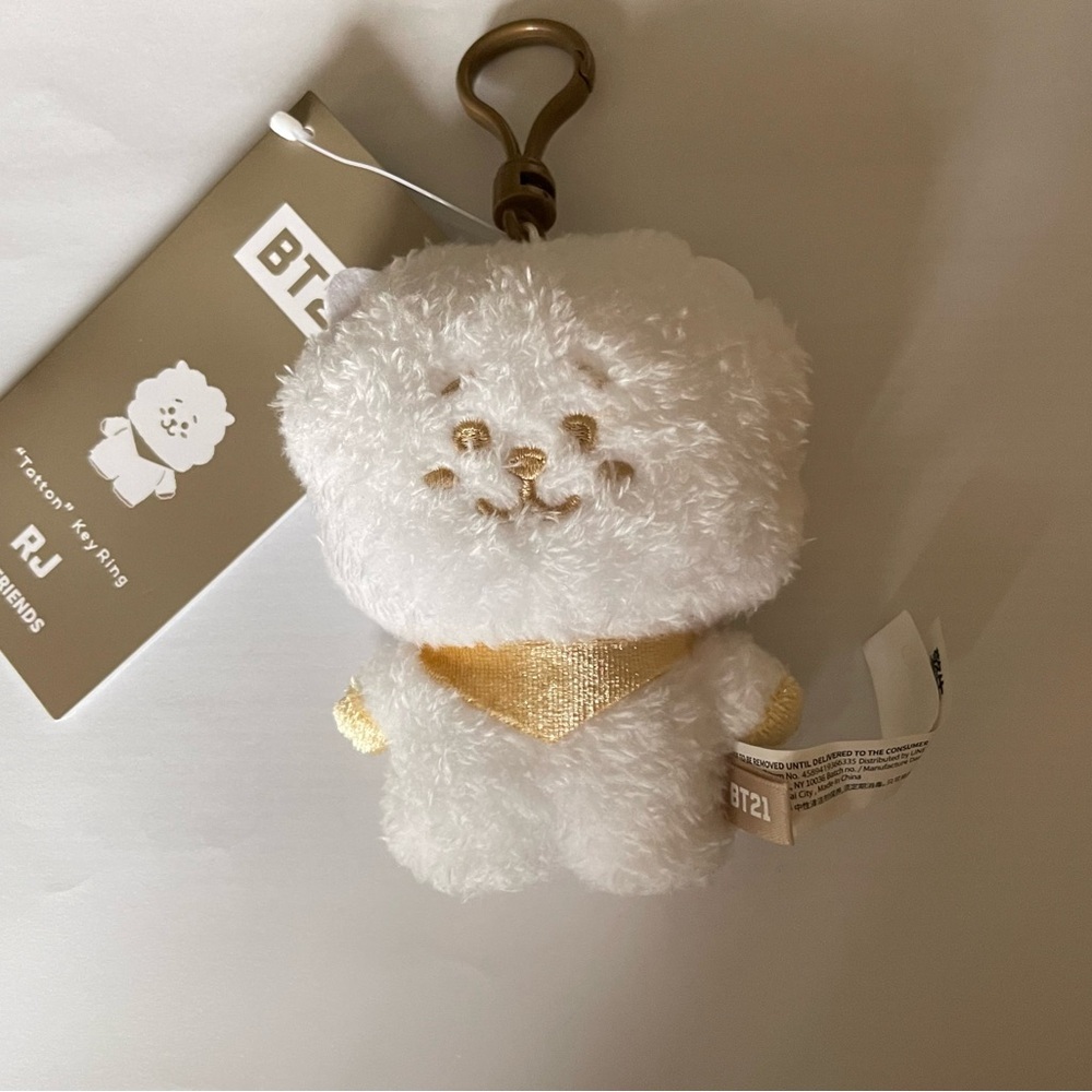 BT21 RJ LIMITED EDITION SPARKLY TATTON PLUSH KEY CHAIN